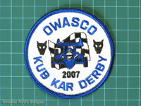 Click to enlarge 2007 Owasco Kub Kar Derby